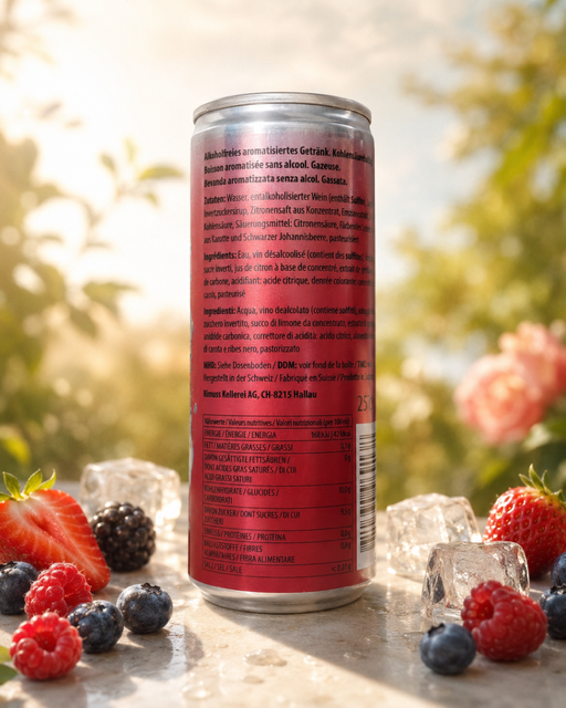 0% MOCKTAIL- WILD BERRY VIRGIN SPRITZ – Image 2