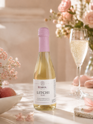 0% - RIMUSS - LITCHIE -  sans alcool - Piccolo => 20cl